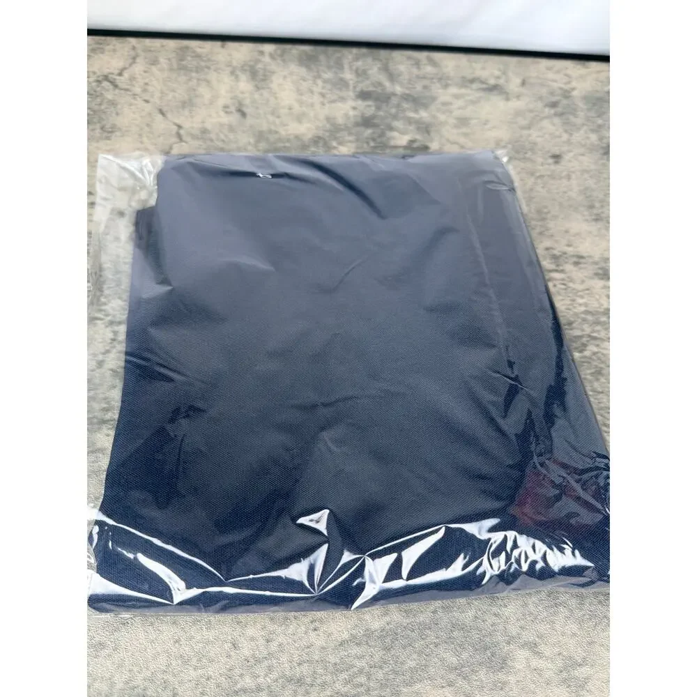 Square Tablecloth, Washable Polyester Fabric- Navy